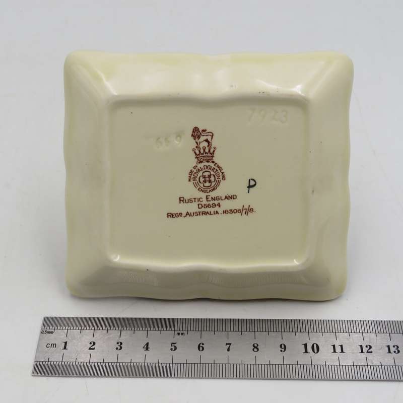 Vintage Royal Doulton Rustic England trinket bowl