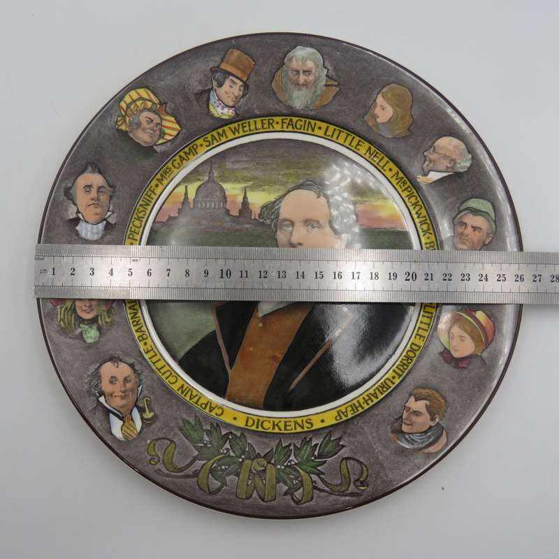 Royal Doulton Charles Dickens "Dombey and Son" novel character plate