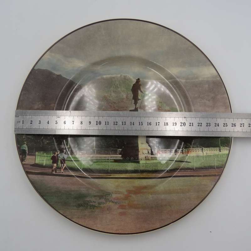 Royal Doulton Van Riebeeck Statue Cape Town - Africa Series porcelain plate