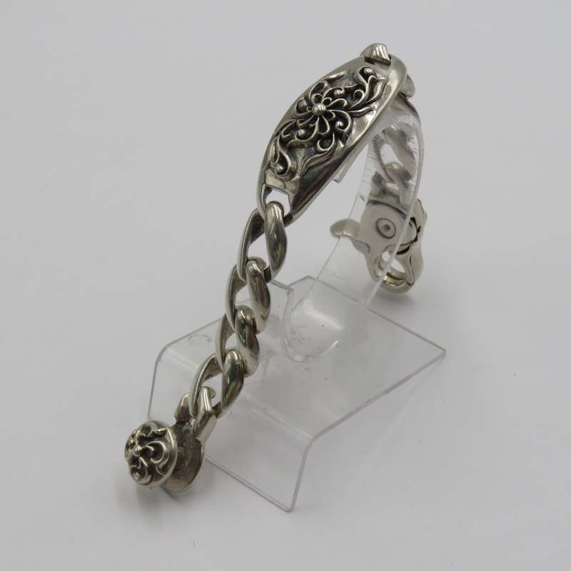 Very high quality sterling silver bracelet - weighs 95,5 grams