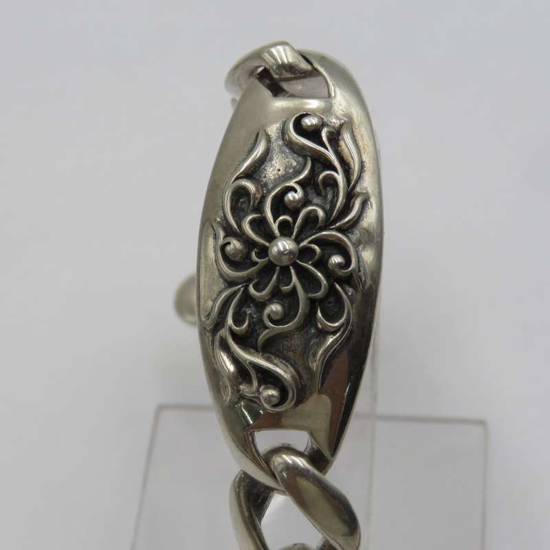 Very high quality sterling silver bracelet - weighs 95,5 grams