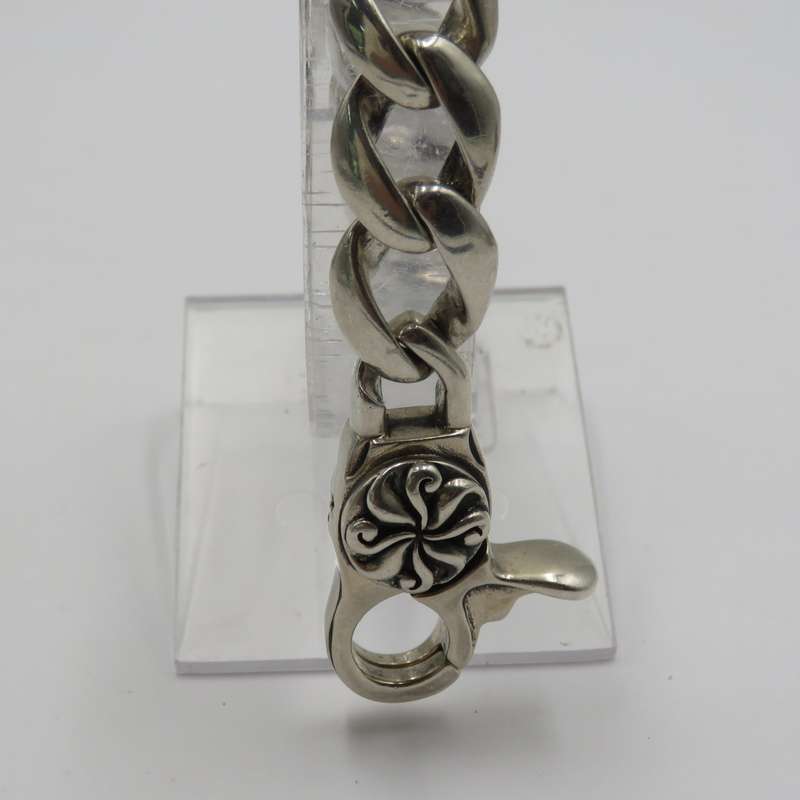 Very high quality sterling silver bracelet - weighs 95,5 grams