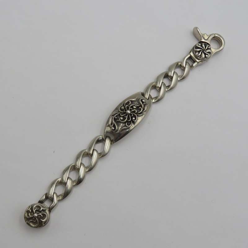 Very high quality sterling silver bracelet - weighs 95,5 grams