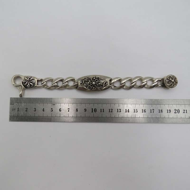 Very high quality sterling silver bracelet - weighs 95,5 grams