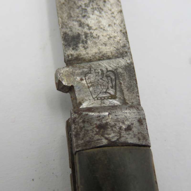 Vintage German Fernando Esser & CIA Solingen pocket knife with horn handle