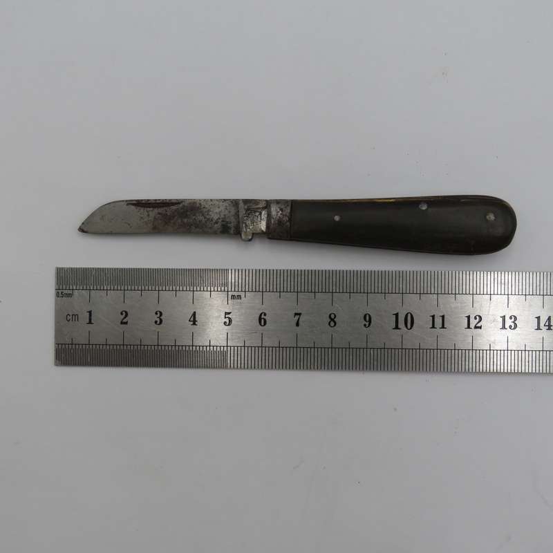 Vintage German Fernando Esser & CIA Solingen pocket knife with horn handle