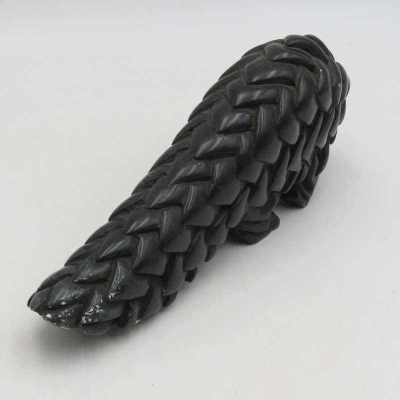 Vintage Soapstone Pangolin carving sculpture