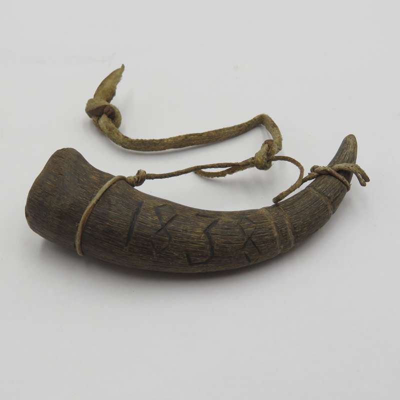 1838 - 1938 Handmade Voortrekker horn - handmade by Oupa van Wyk  van Wyksdorp