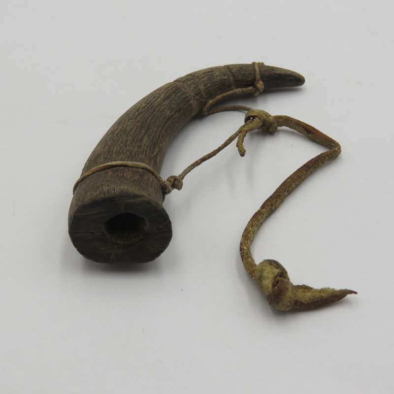 1838 - 1938 Handmade Voortrekker horn - handmade by Oupa van Wyk  van Wyksdorp