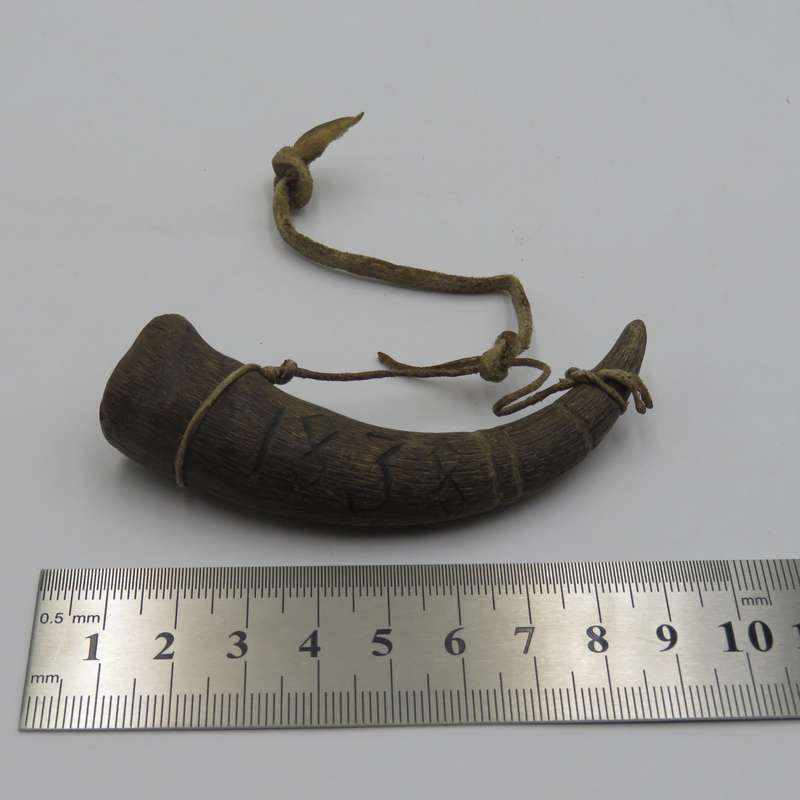 1838 - 1938 Handmade Voortrekker horn - handmade by Oupa van Wyk  van Wyksdorp