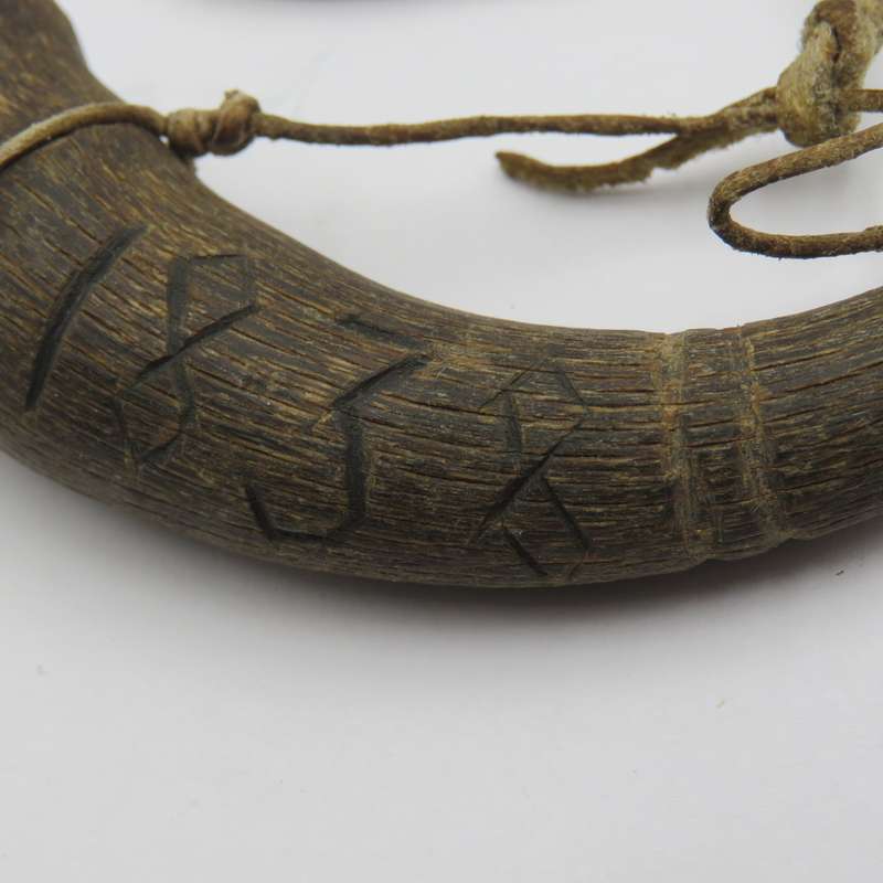 1838 - 1938 Handmade Voortrekker horn - handmade by Oupa van Wyk  van Wyksdorp