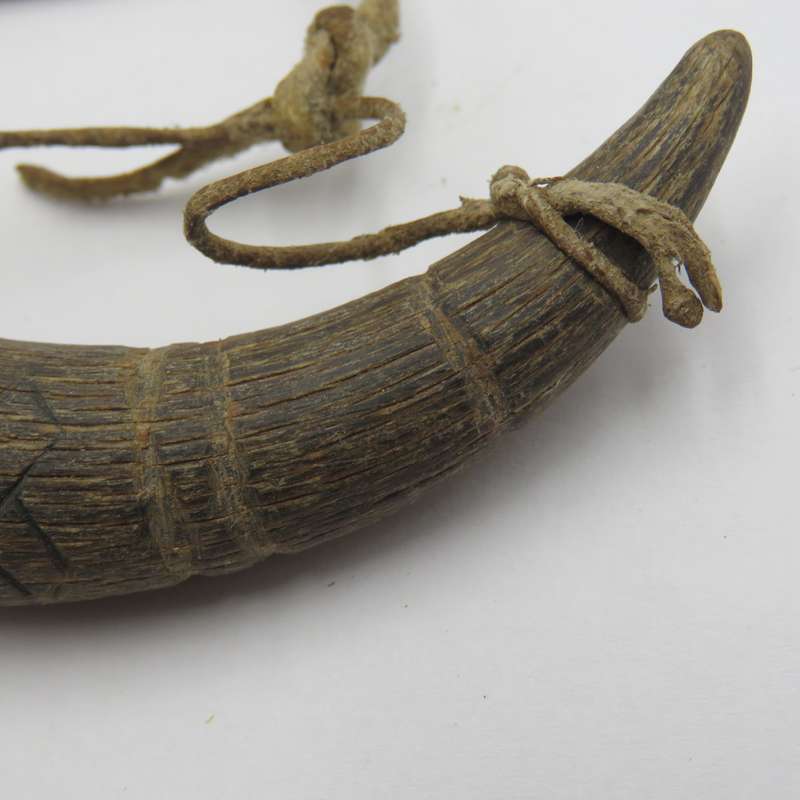 1838 - 1938 Handmade Voortrekker horn - handmade by Oupa van Wyk  van Wyksdorp