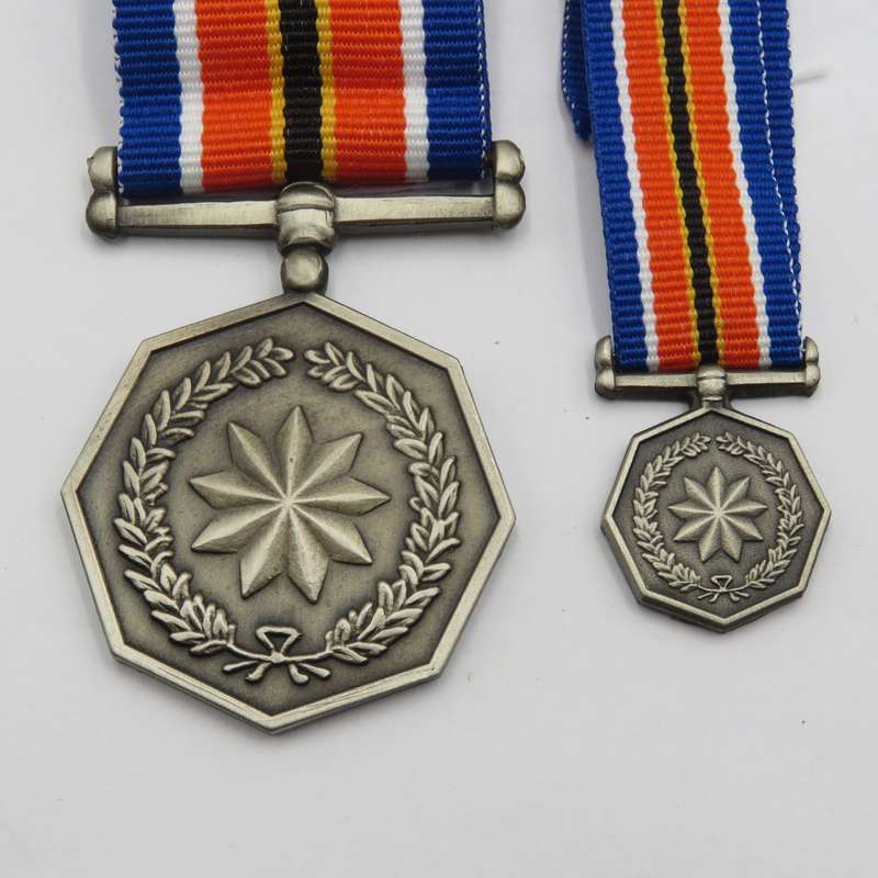 SANDF Tshumelo Ikatelaho medal plus miniature #2270