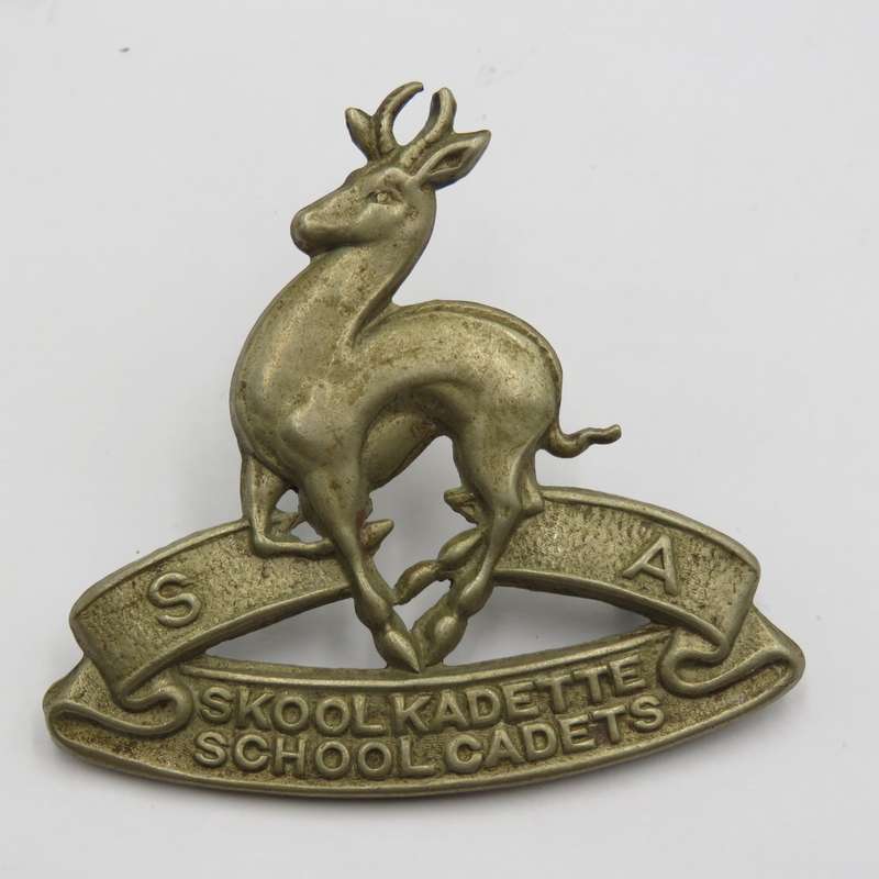 SA School cadets cap badge