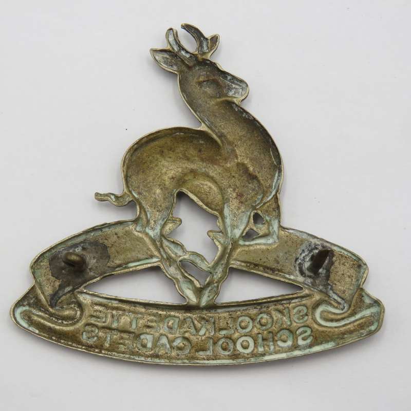 SA School cadets cap badge