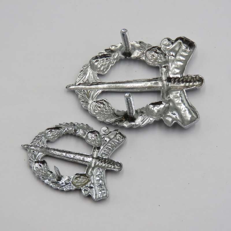 SA Corps of Military Police cap and collar badge