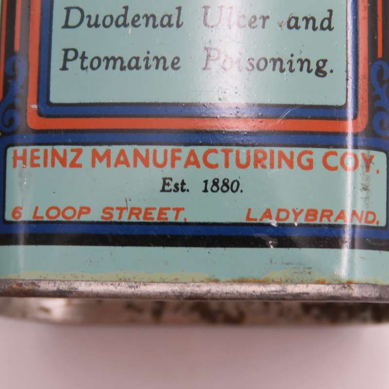 Antique tin of Panbanine Powder - STILL FULL - Made in Ladybrand South Africa