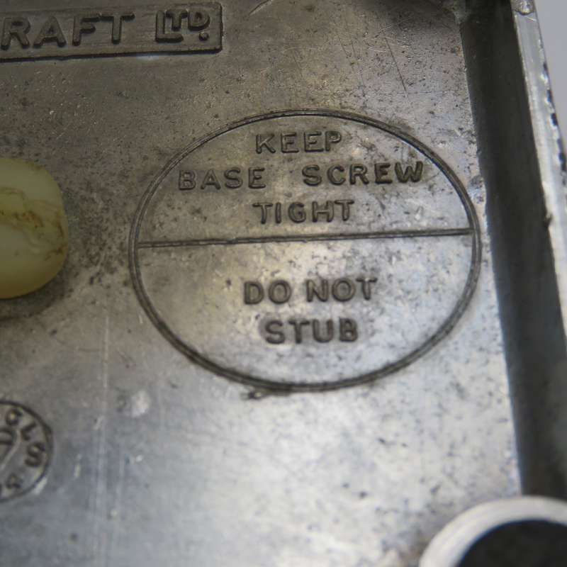 Vintage Bibbly Line maritime shipping safety ashtray