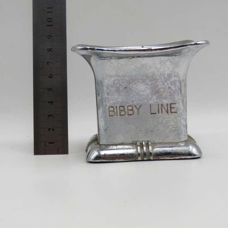 Vintage Bibbly Line maritime shipping safety ashtray