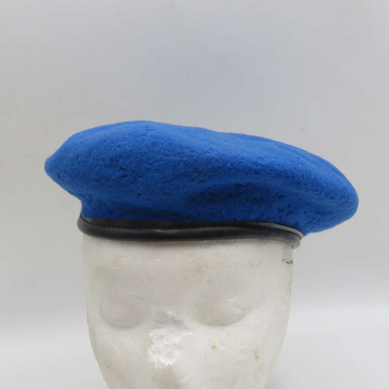 SADF blue beret - no badges - size 55