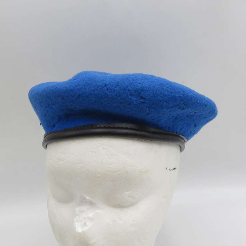 SADF blue beret - no badges - size 55