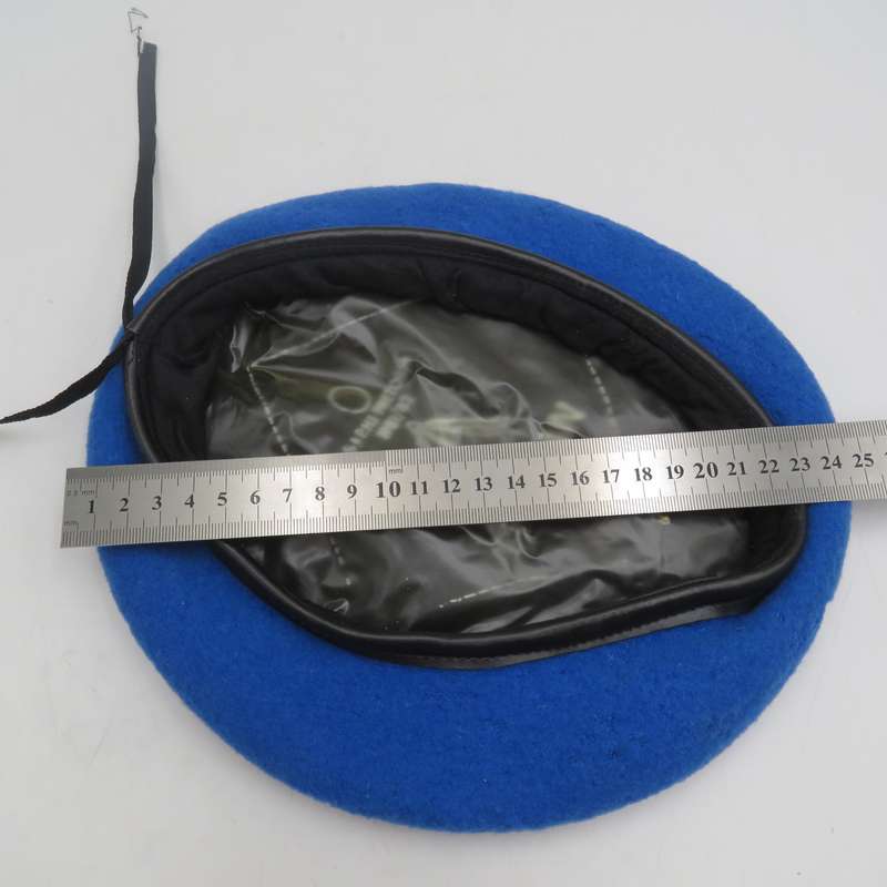 SADF blue beret - no badges - size 55