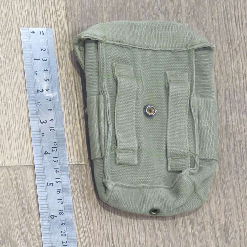 SADF webbing belt with ammo pouches and frog