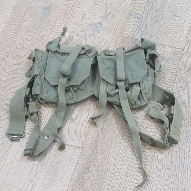 SADF webbing Yoke with kidney pouches