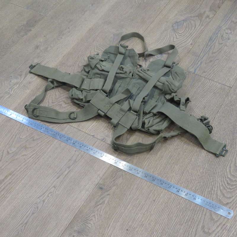 SADF webbing Yoke with kidney pouches