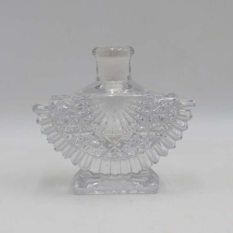 Vintage glass dressing table decanter