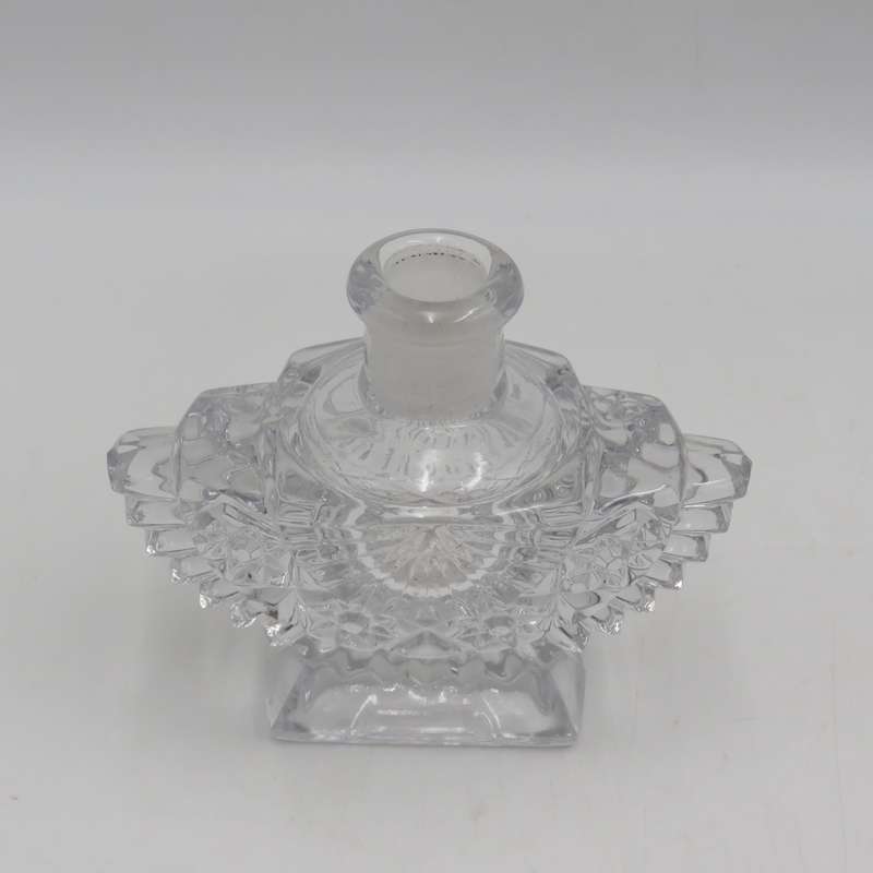 Vintage glass dressing table decanter
