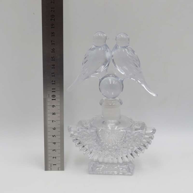 Vintage glass dressing table decanter