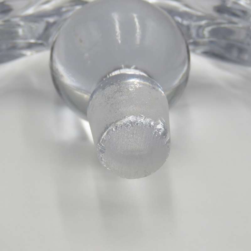 Vintage glass dressing table decanter