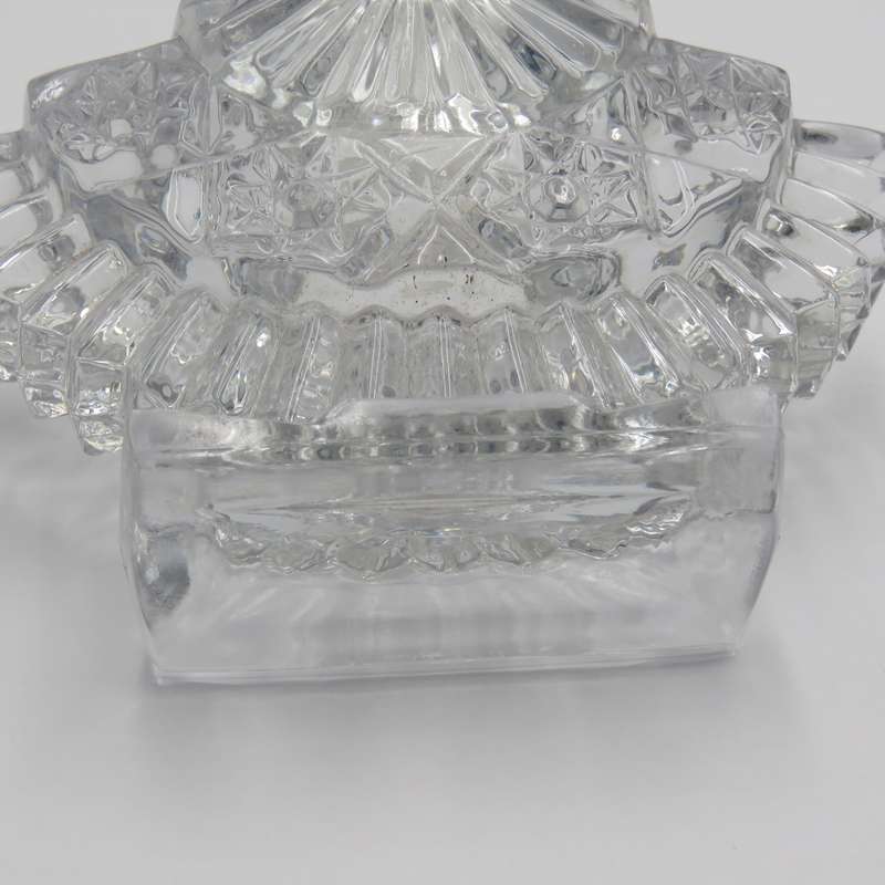 Vintage glass dressing table decanter