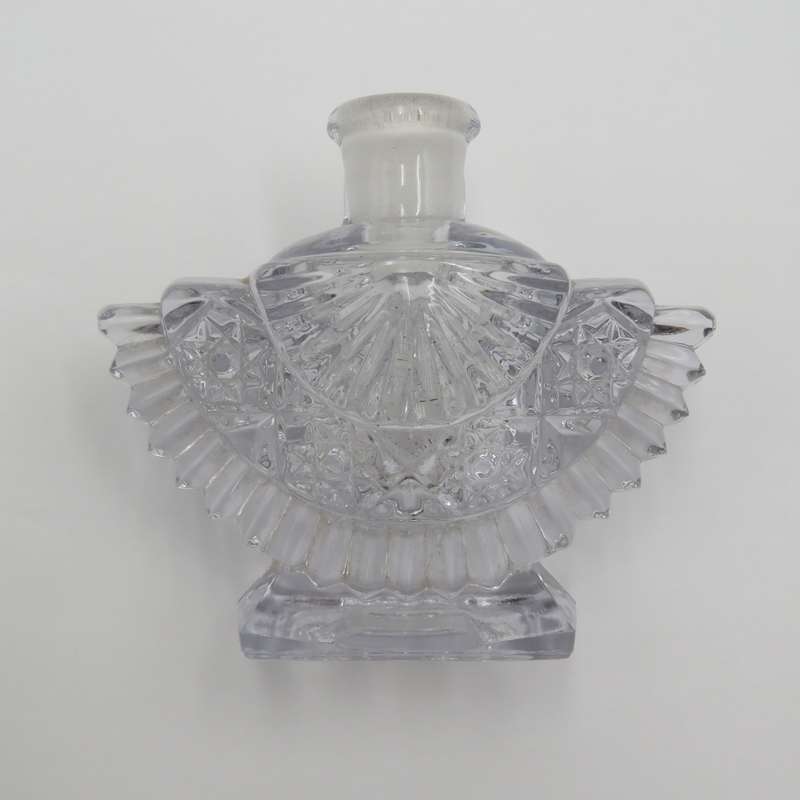 Vintage glass dressing table decanter