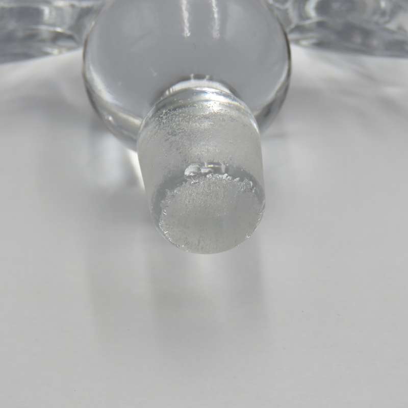 Vintage glass dressing table decanter