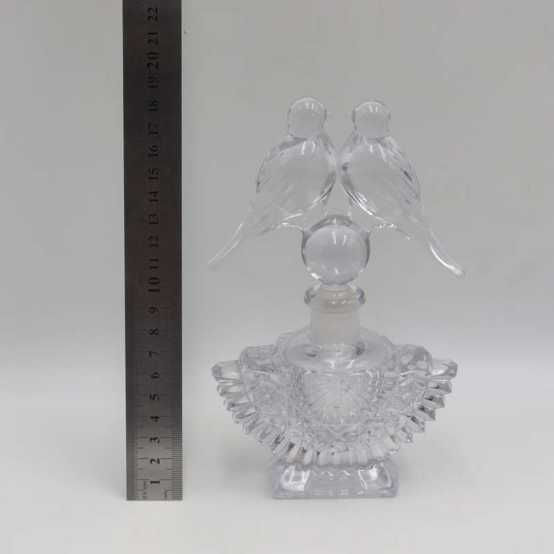 Vintage glass dressing table decanter