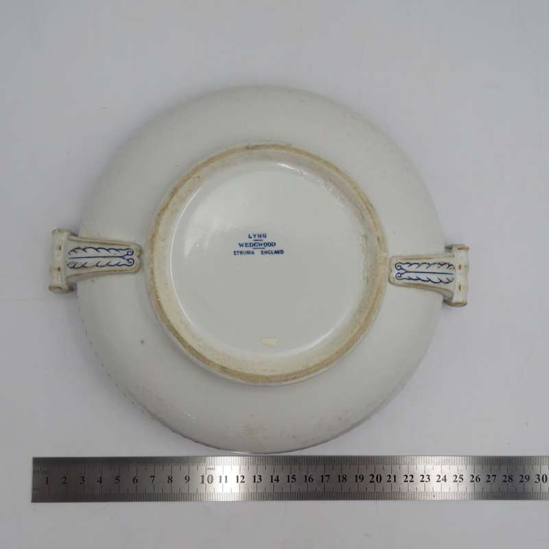 Antique  Lynn Wedgwood Etruria serving bowl with lid - lid handle chipped.