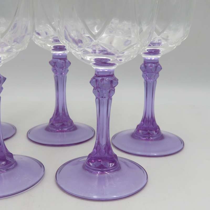 Vintage Set of 6 crystal glasses in original box