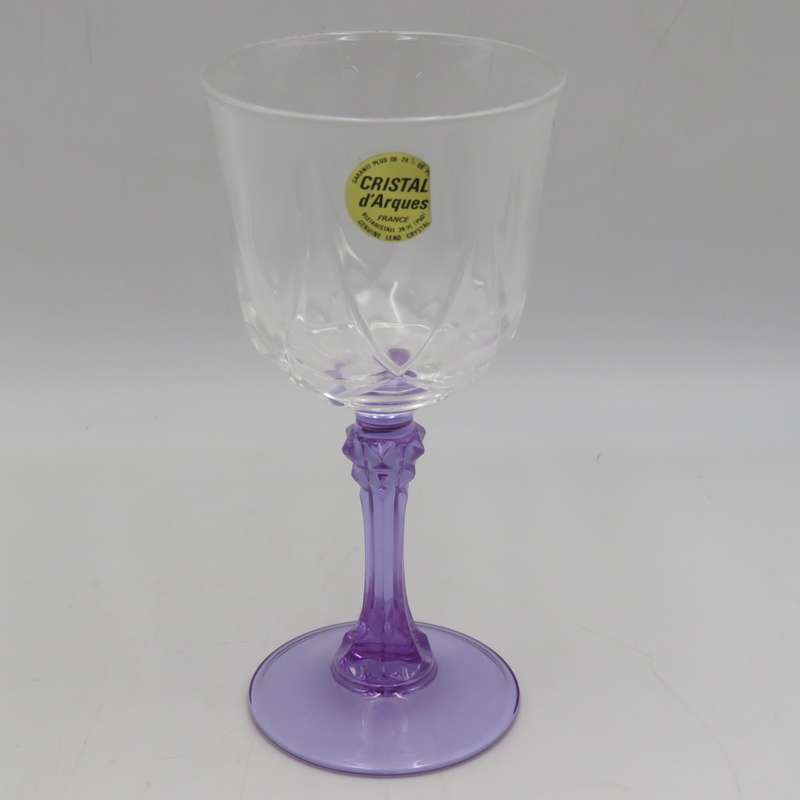 Vintage Set of 6 crystal glasses in original box