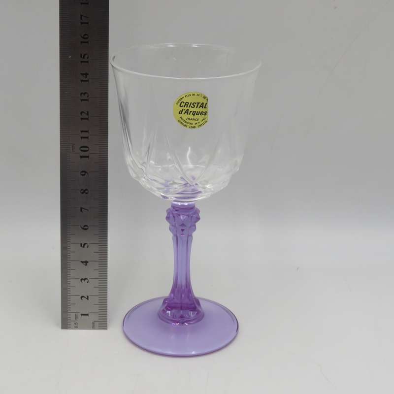 Vintage Set of 6 crystal glasses in original box