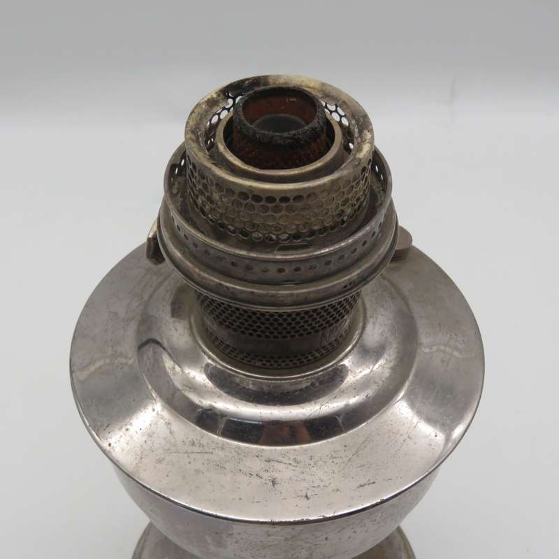 Vintage Aladdin No:23 Paraffin lamp with glass funnel