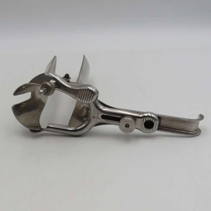 Stainless steel vintage speculum - vaginal inspection