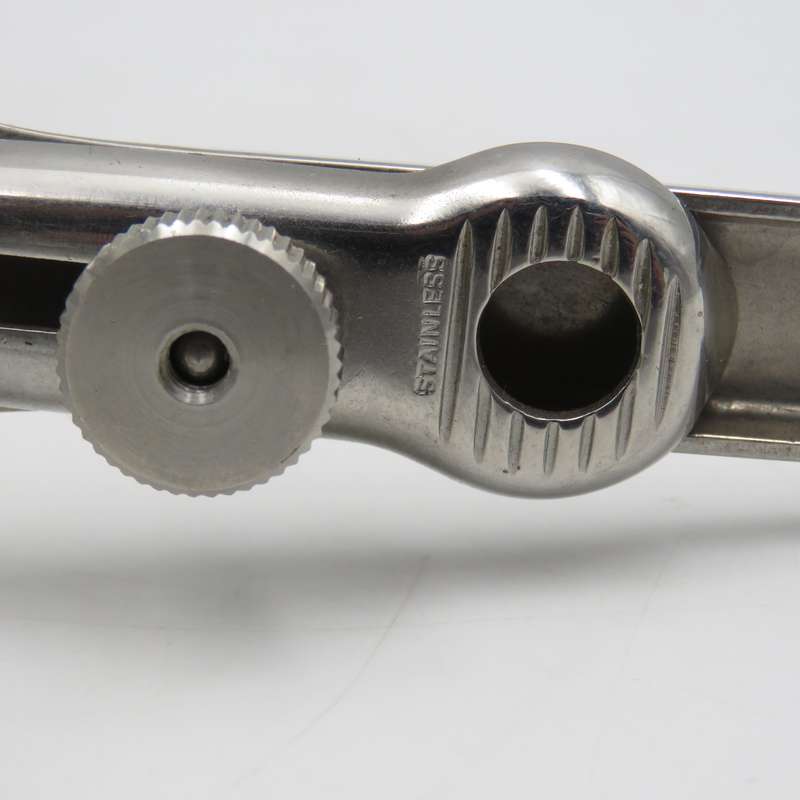 Stainless steel vintage speculum - vaginal inspection