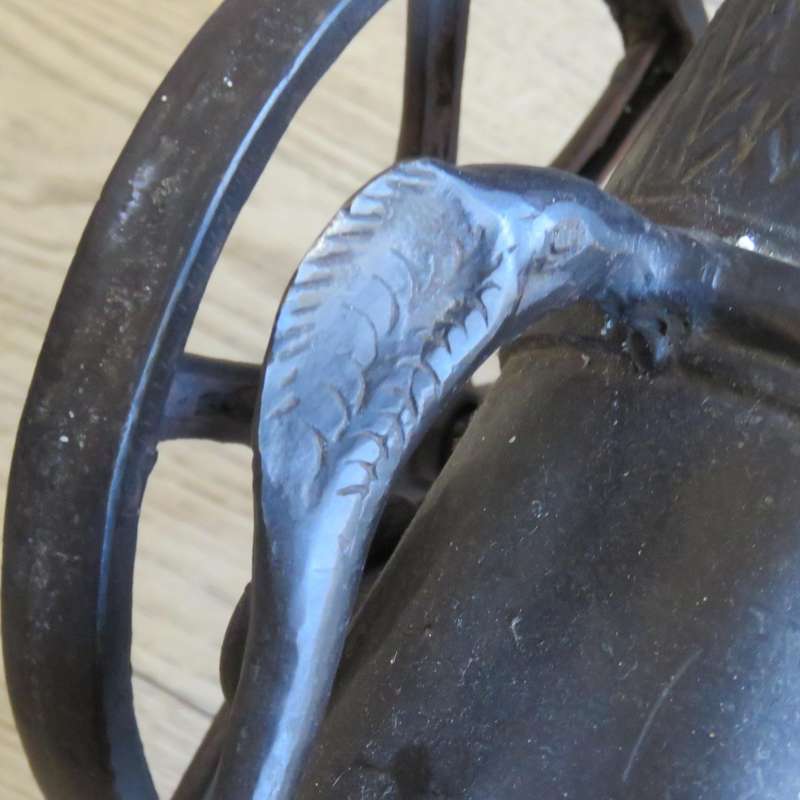 Large Casted bronze VOC replica cannon - Size 93 cm