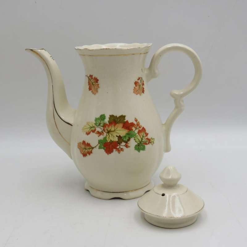 Set of 6 Duo's with milk pot and tea pot #759