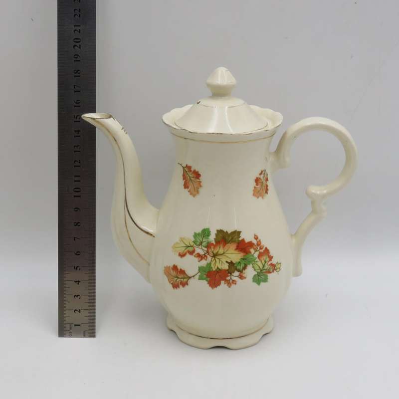 Set of 6 Duo's with milk pot and tea pot #759