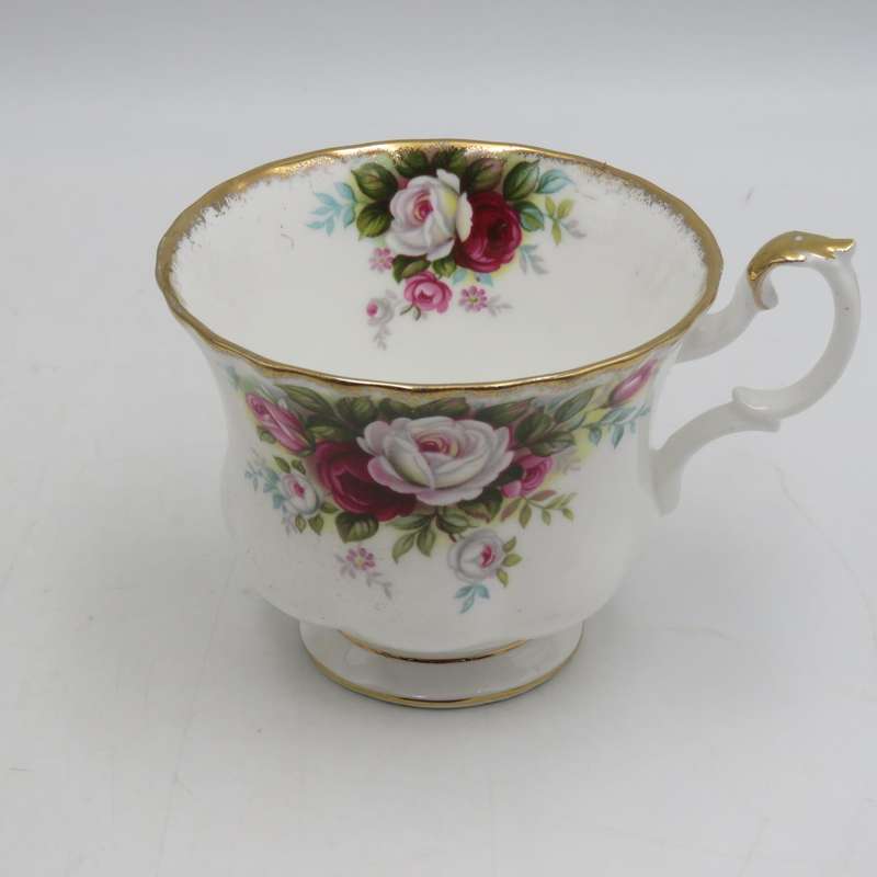 Vintage Royal Albert Celebration trio - side plate incorrectly marked with Cottage Garden pattern