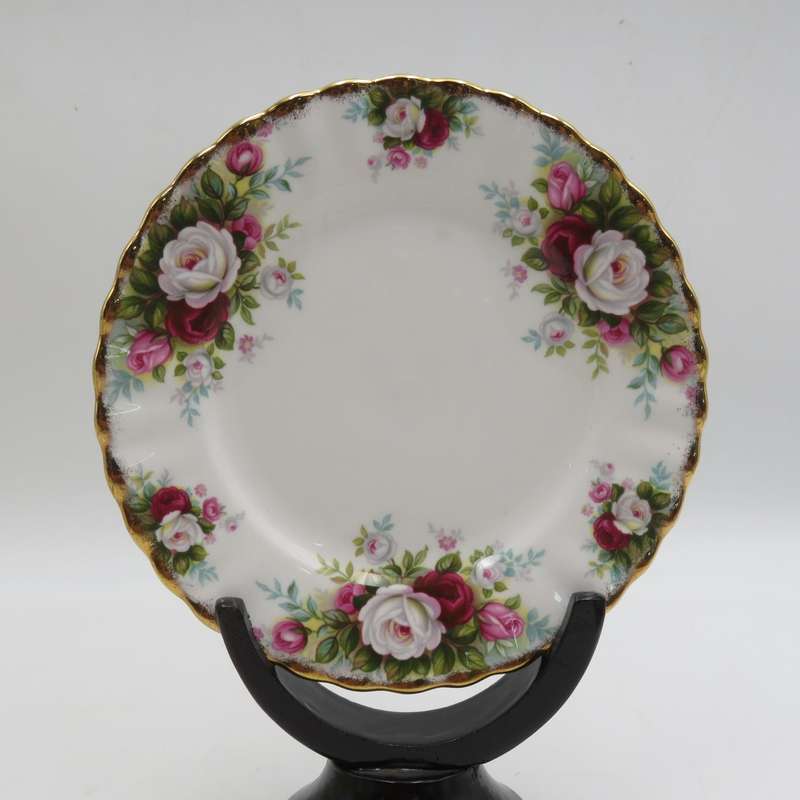 Vintage Royal Albert Celebration trio - side plate incorrectly marked with Cottage Garden pattern