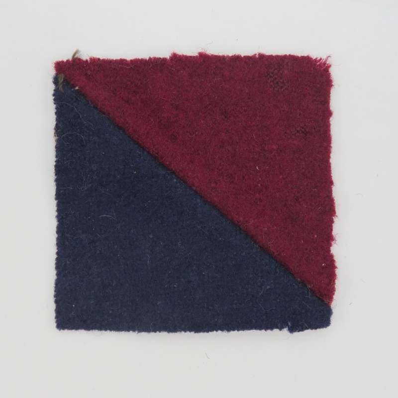 Royal Divisional Artillery helmet pith flash